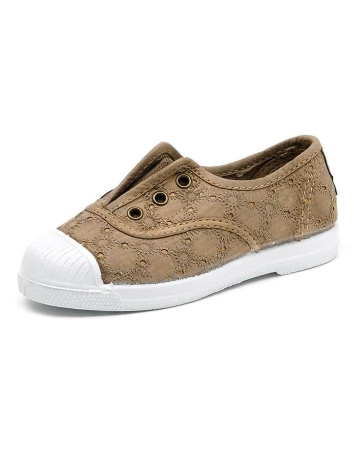 natural world Slippersy w kolorze jasnobrązowym