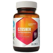 Witaminy i minerały - HEPATICA Hepatica Czosnek Fermentowany x 60 kaps - miniaturka - grafika 1