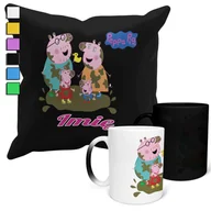 Gadżety dla niej i dla niego - ZESTAW KUBEK MAGICZNY ZMIENIAJĄCY KOLOR + POSZEWKA BAJKI DLA DZIECI + IMIĘ - miniaturka - grafika 1