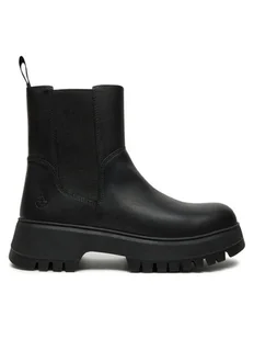 Timberland Sztyblety Mid Pull On Boot TB0A6FCHW021 Czarny - Botki damskie - miniaturka - grafika 1