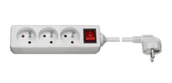 Przedłużacze i rozgałęźniki - Goobay 69507 rozgałęziacz 1,5 m 3 x gniazdo sieciowe Biały - miniaturka - grafika 1