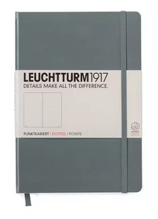 Leuchtturm1917 Notes Medium Antracyt A5 w kropki | OSZCZĘDZAJ DO 80% - ZADZWOŃ! PROMOCJA! LEU-344784 - Notesy i bloczki - miniaturka - grafika 1
