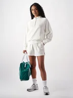 Spodenki damskie - Champion Szorty dresowe w kolorze białym - miniaturka - grafika 1