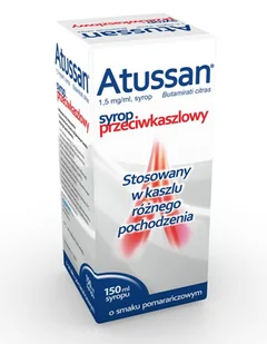 Polfarmex Atussan 1,5mg/1ml 150 ml - Przeziębienie i grypa - miniaturka - grafika 1