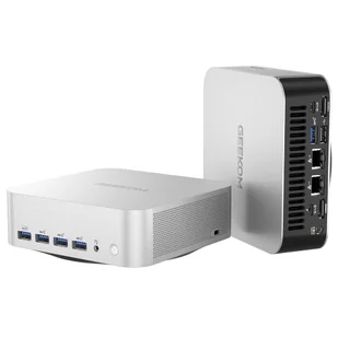 Mini PC GEEKOM A8 Max AI, AMD Ryzen 9 8945HS 8 rdzeni maks. 5,2GHz, 32GB RAM 2TB SSD - Mini PC - miniaturka - grafika 1