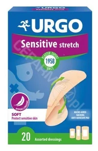 Polfa Laboratoria Sp. z o.o. URGO Sensitive Stretch Opatrunki Dla Wrażliwej Skóry - 20 Opatrunków - Apteczki i materiały opatrunkowe - miniaturka - grafika 2