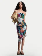 Sukienki - Desigual Sukienka letnia Daikiri Flash 26SWVW65 Kolorowy Regular Fit - miniaturka - grafika 1