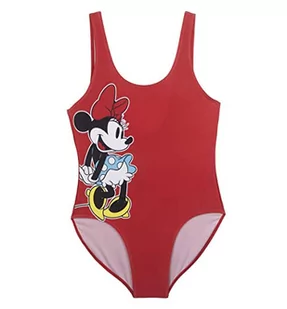 CERDÁ LIFE'S LITTLE MOMENTS Damski kostium kąpielowy dla rodziny, wyprodukowany w 85% z elastanu, podszewka 100% z poliestru i figurki Minnie, oficjalny produkt licencjonowany Disney, czerwony, S - Stroje kąpielowe - miniaturka - grafika 1