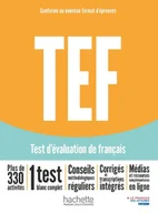 Książki do nauki języka francuskiego - TEF. Test d&#039;evaluation de francais. Podręcznik + Audio online - miniaturka - grafika 1