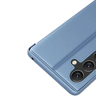Clear View Case etui Samsung Galaxy A54 5G pokrowiec z klapką niebieskie - Etui i futerały do telefonów - miniaturka - grafika 6