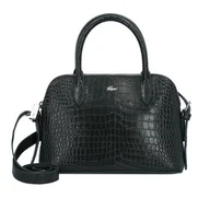 Torebki damskie - Lacoste Chantaco Classics Torba na ramię S Skórzany 24 cm zielony - miniaturka - grafika 1