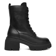 Botki damskie - Trzewiki Badura C-AMARI-MX856-5 Czarny - miniaturka - grafika 1