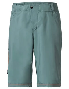 Męskie spodenki rowerowe VAUDE Ledro Shorts Dusty moss M - Spodenki rowerowe - miniaturka - grafika 1