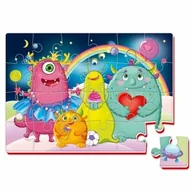 Układanki dla dzieci - Roter Kafer Roter Kafer, puzzle Stworki - miniaturka - grafika 1