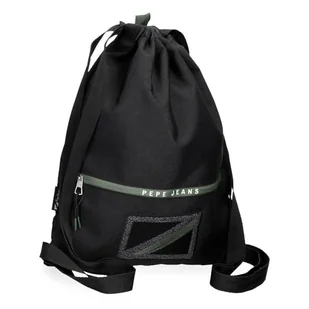 Pepe Jeans Alton Plecak szkolny Czarny 35x46 cms Poliester 16,1L by Joumma Bags, czarny, plecak szkolny - Plecaki szkolne i tornistry - miniaturka - grafika 1