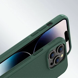 Nillkin Super Frosted Shield Pro etui iPhone 14 Pro pokrowiec na tył plecki czarny - Etui i futerały do telefonów - miniaturka - grafika 12