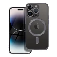 Etui i futerały do telefonów - Etui Futerał Electro Mag Cover do iPhone 14 Pro czarny - miniaturka - grafika 1
