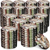 Pojemniki kuchenne - Metalowe wieczka do słoików Virbo 200 szt. 82mm "Grzyby" - miniaturka - grafika 1