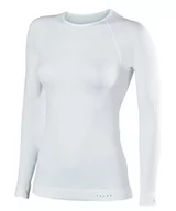 Koszulki i topy damskie - Falke ciepła, przylegająca koszulka z długim rękawem, damska, biały, M 39111 - miniaturka - grafika 1
