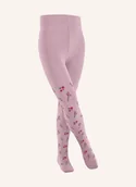 Rajstopy - Falke Rajstopy Little Flowers pink - miniaturka - grafika 1