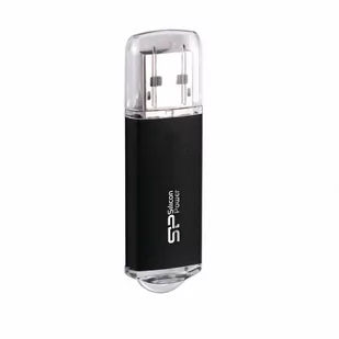 Pendrive Silicon Power Ultima II M01 8GB USB 2.0 kolor czarny ALU (SP008GBUF2M01V1K) - Pendrive - miniaturka - grafika 1