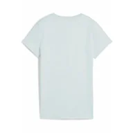 Koszulki sportowe damskie - Damska koszulka ESS ELEVATED PUMA Peaceful Blue - miniaturka - grafika 1