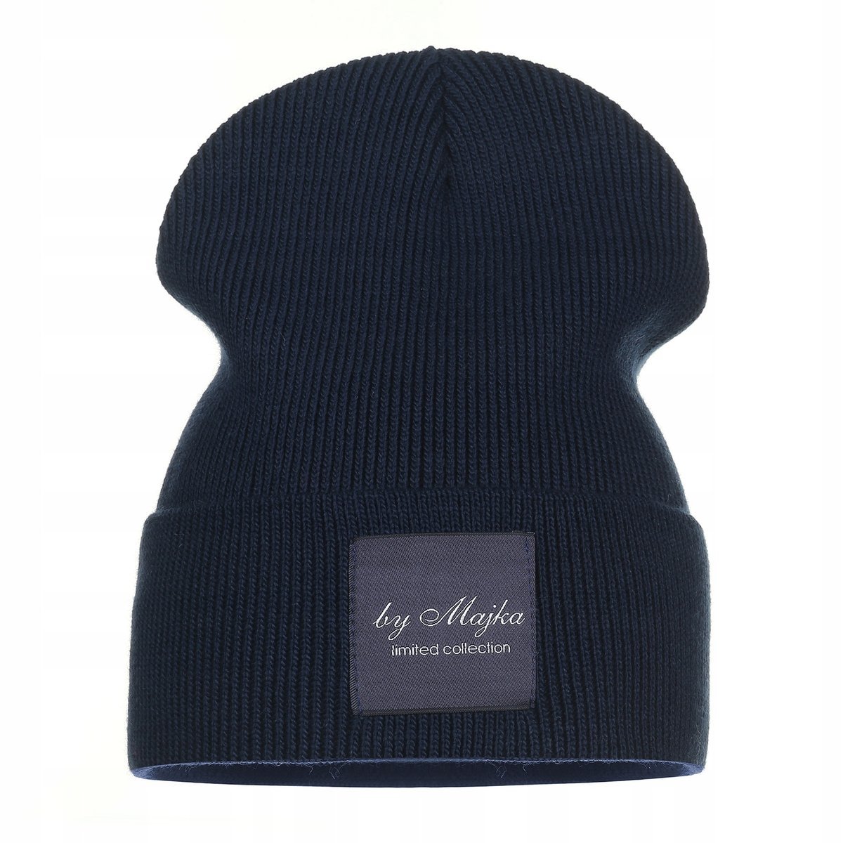 Czapka Damska Beanie Zimowa Granatowa Majka