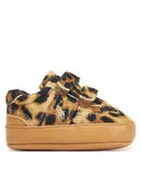 Buty dla dziewczynek - Polo Ralph Lauren Niechodki Heritage Court III T-Toe RL03388256 Brązowy - miniaturka - grafika 1