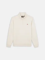 Bluzy męskie - felpa uomo dickies oakport 1/4 zip - dk0a4xd4 f90 whitecap gray - miniaturka - grafika 1