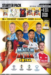 Match Attax Extra Topps TCG Starter Pack - Czasopisma - miniaturka - grafika 1