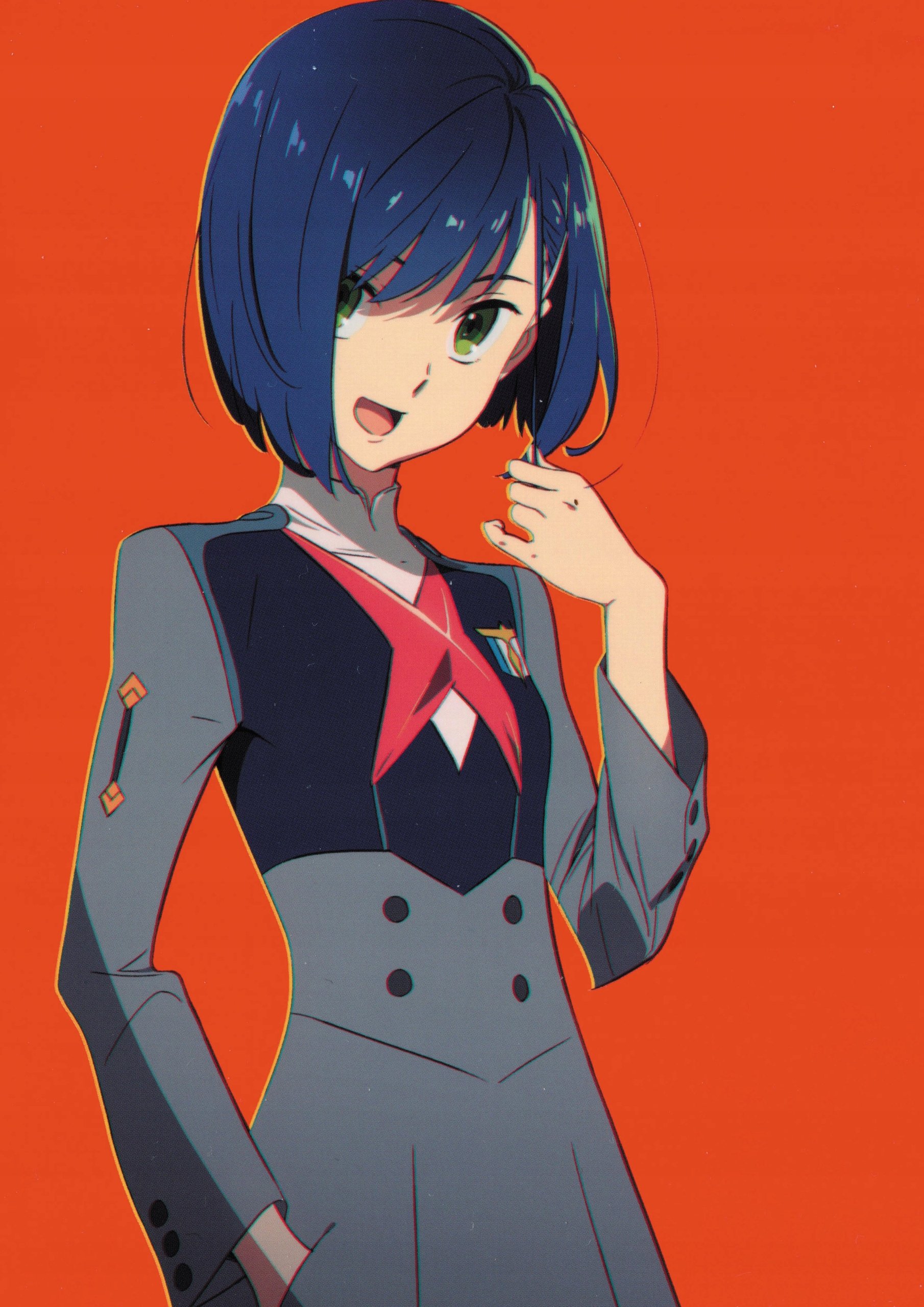Plakat A3 anime manga Darling in The Franxx