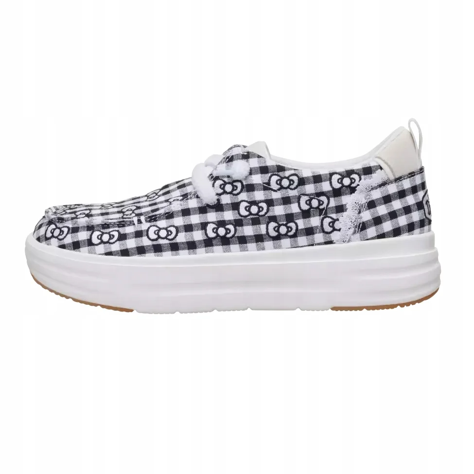 HeyDude Damskie Buty Mokasyny Wsuwane Wendy Nova Hello Kitty 42