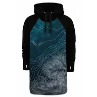 Bluzy narciarskie - Bluza outdoorowa z kapturem męska DEEP TRIP Ramen softshell - miniaturka - grafika 1