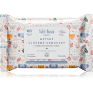Chusteczki nawilżane - Kii-baa Organic Baby Premium Care chusteczki nawilżane dla dzieci do skóry wrażliwej 80 szt. - miniaturka - grafika 1