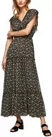 Sukienki - Pepe Jeans Damska sukienka AROA, wielokolorowa, L, multi, L - miniaturka - grafika 1