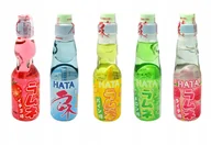 Napoje gazowane - Zestaw japońskich lemoniad RAMUNE + pałeczki w prezencie - miniaturka - grafika 1