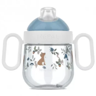 Mepal Kubek dziecięcy niekapek Mio Forest Friends 108017065408 200 ml - Kubki dla dzieci - miniaturka - grafika 1