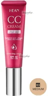 Podkłady do twarzy - HEAN - CC Cream Vital Skin - Krem koloryzujący CC - 30 ML - 03 MEDIUM - miniaturka - grafika 1