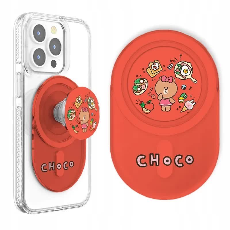 UCHWYT MAGSAFE CHOCO MIŚ FRIENDS Do Telefonu Na Etui Wzory