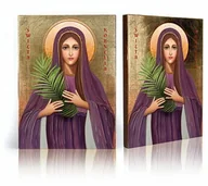 Ikony i obrazy sakralne - Ikona religijna Święta Kornelia - miniaturka - grafika 1