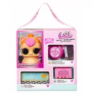 Lalki dla dziewczynek - L.O.L. Surprise Big Pets - Neon Kitty - miniaturka - grafika 1