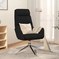 Fotele - Fotel, czarny, obity tkaniną - miniaturka - grafika 1