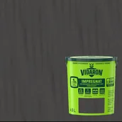 Farby i impregnaty do drewna - Vidaron Impregnat ogrodowy antracyt szary 4,5 l - miniaturka - grafika 1