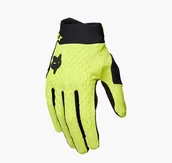 Rękawiczki rowerowe - RĘKAWICE FOX DEFEND FLUORESCENT YELLOW - miniaturka - grafika 1