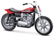 Kolekcjonerskie modele pojazdów - Maisto, Model motocykla Harley Davidson 1972 xr750 racing bike - miniaturka - grafika 1