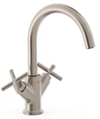 Baterie umywalkowe - Bateria umywalkowa TRES Montblanc Stalowy 28320301AC - miniaturka - grafika 1