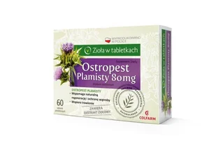 Colfarm Ostropest plamisty 800mg 60 szt. - Suplementy naturalne - miniaturka - grafika 1