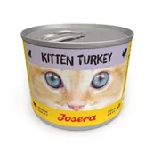Mokra karma dla kotów - Josera Kitten indyk puszka dla kotów 200g - miniaturka - grafika 1