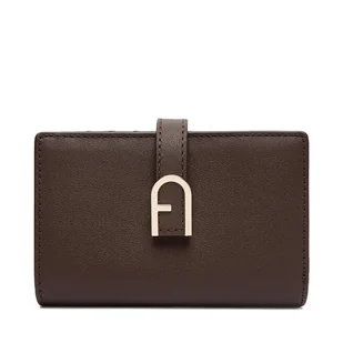 Duży Portfel Damski Furla Flow S Compact Wallet WP00401 BX2045 CN 4284S 1007 Brązowy - Portfele - miniaturka - grafika 1