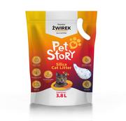 Żwirek dla kotów - PETSTORY PETSTORY Żwirek Silikonowy dla Kota 3,8l PET-001 - miniaturka - grafika 1